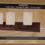 HAMPTON VANITY 3 LIGHT BRONZE