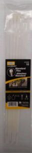 CABLE TIE NATURAL 11-IN 10 PK