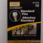 CABLE TIE NATURAL 11-IN 10 PK