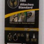 CABLE TIE BLACK 11-IN 10 PK
