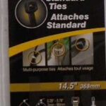CABLE TIE BLACK 14-IN 10 PK