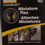 CABLE TIE BLACK 4-IN 40 PK