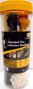 CABLE TIES ASSORTED 850 PIECE