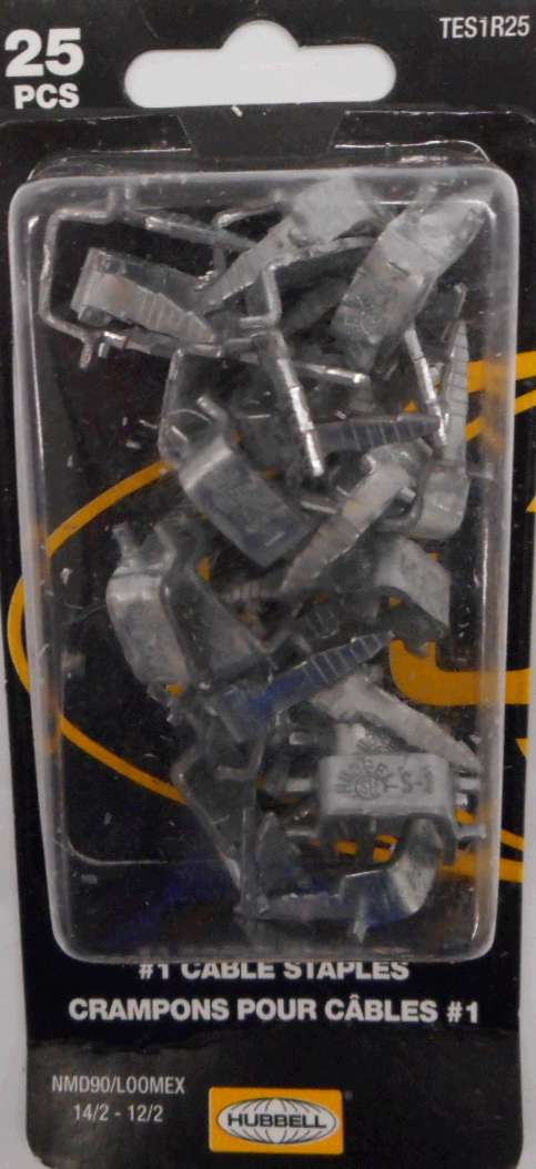 WIRE STAPLE #1 STEEL 25 PACK