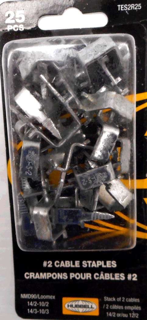 WIRE STAPLE #2 STEEL 25 PACK
