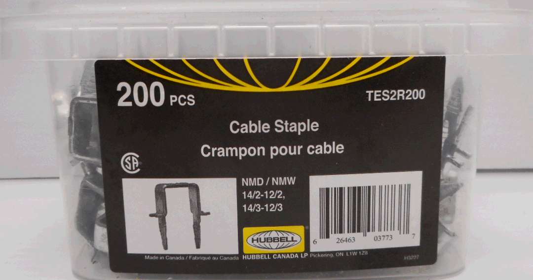 WIRE STAPLE #2 STEEL 200 PACK