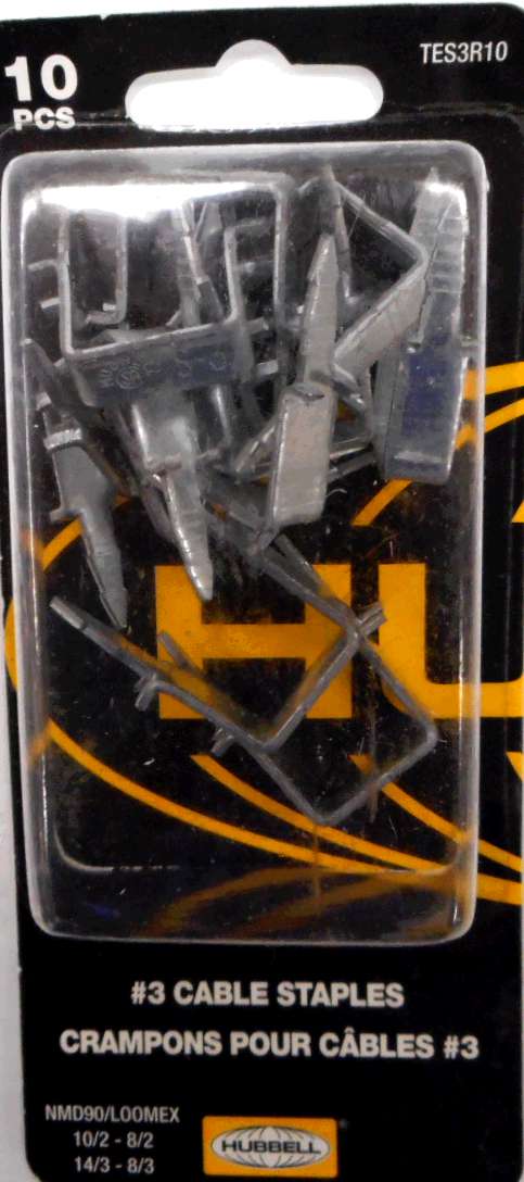 WIRE STAPLE #3 STEEL 10 PACK