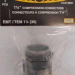 EMT COMPRESSION CONNECTOR 1.25-IN