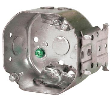OCTAGONAL OUTLET BOX 4 X 4-IN