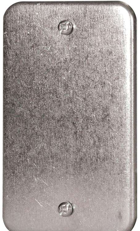 UTILITY BOX BLANK COVER METAL