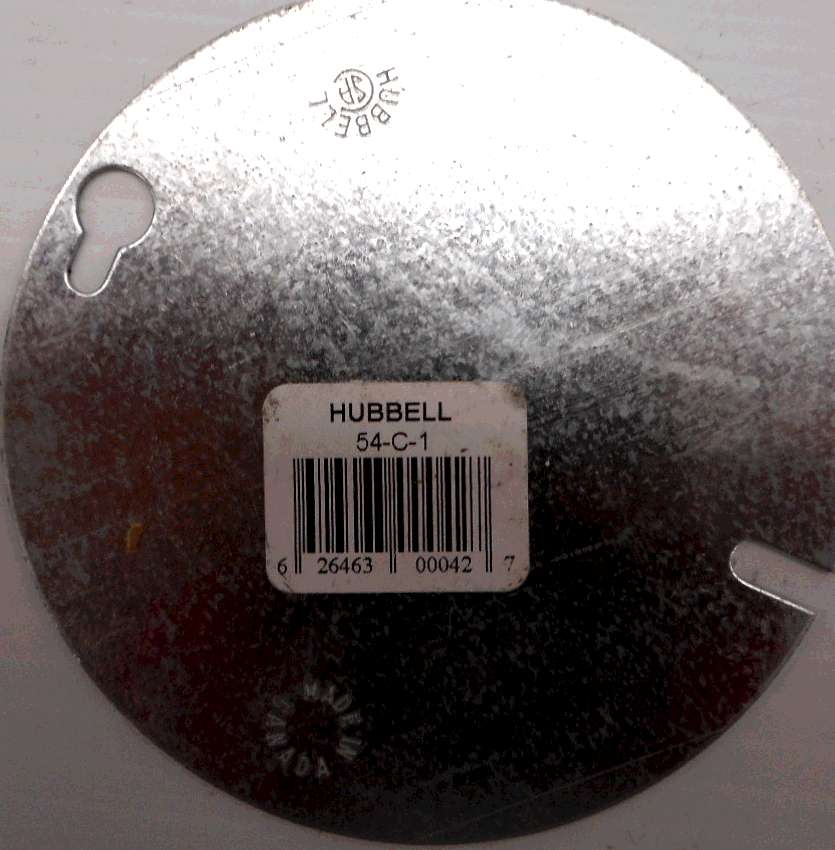 ROUND BLANK COVER 4-IN