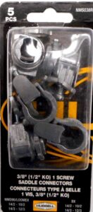 CABLE CONNECTOR 3/8-IN 5 PACK