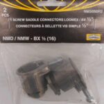 CABLE CONNECTOR 1/2-IN 2 PACK