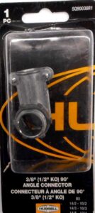 CABLE  CONNECTOR 90 DEGREE 3/8-IN