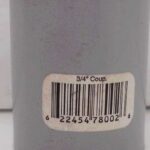 PVC COUPLING 3/4-IN