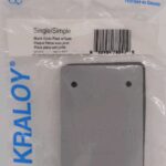 PVC BLANK COVER 1 GANG