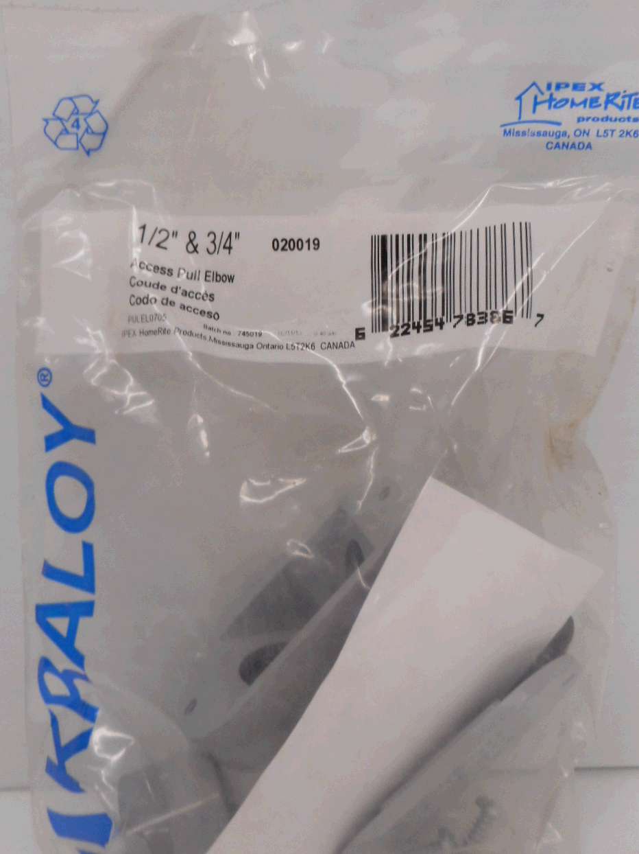 PVC PULL ELBOW 1/2-IN
