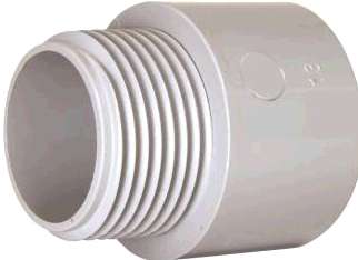 PVC TERMINAL ADAPTER 2-IN