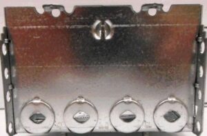 ELECTRICAL BOX 2 GANG 4 X 3 X 2.5IN