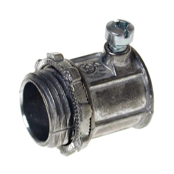 EMT SET SCREW CONNECTOR 3/4-IN 4 PK