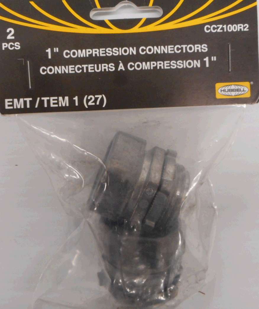 COMPRESSION CONNECTOR 1/2-IN