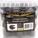 LOOMEX CONNECTOR 1/2-IN 100 PACK