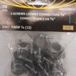 ENTRANCE CONNECTOR 3/8-IN 10 PACK
