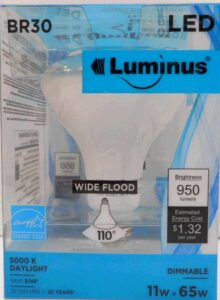 BR30 LED LIGHT BULB DAYLIGHT 11W
