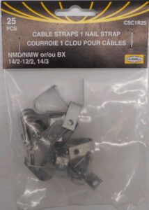 CABLE STRAP C1 2 HOLE 25 PACK