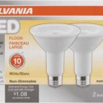 PAR30 LED LIGHT BULB SOFT WHITE 2PK