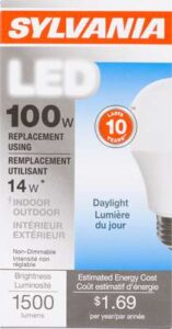 A19 LED LIGHT BULB DAYLIGHT 14W