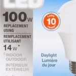 A19 LED LIGHT BULB DAYLIGHT 14W