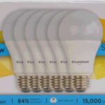 A19 LED LIGHT BULB DAYLIGHT 9W 6PK