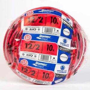 NMD90 BUILDING WIRE 12/2 10-M RED