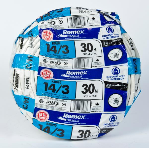 NMD90 BUILDING WIRE 14/3 30-M