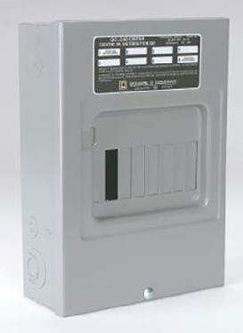 100A SUB-PANEL 6 SPACES SQD QOFP