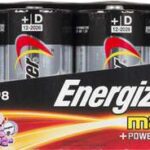 MAX ALKALINE BATTERY D 8 PACK