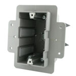 ELECTRICAL BOX FOR ICF 1 GANG GREY