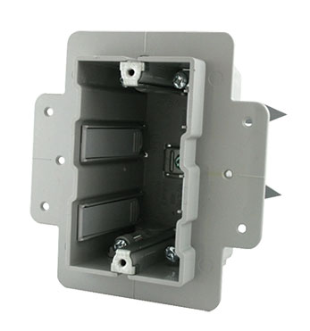 ELECTRICAL BOX FOR ICF 1 GANG GREY