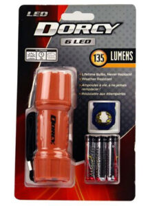 PLASTIC FLASHLIGHT LED / 3AAA