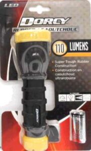 LED FLASHLIGHT / 3AAA 110 LUMEN