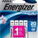 ULTIMATE LITHIUM BATTERY AAA 4 PACK
