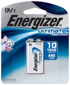 ULTIMATE LITHIUM BATTERY 9 VOLT