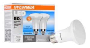 R20 LED LIGHT BULB DAYLIGHT 5W 2 PK