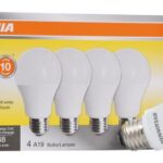 A19 LED BULB SOFT WHITE 14W 4 PACK