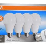 A19 LED LIGHT BULB DAYLIGHT 14W 4PK