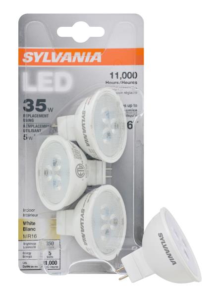 MR16 REFLECTOR BULB 5W 3 PACK