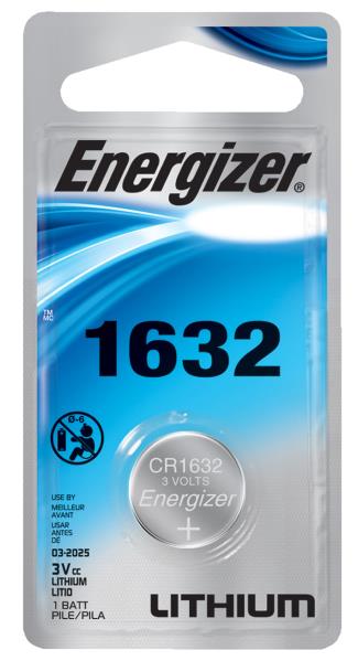 LITHIUM COIN CELL BATTERY 1632 3V