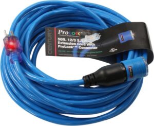 PRO LOCK EXTENSION CORD 12/3 50-FT