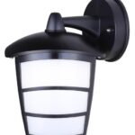 LED OUTDOOR LIGHT BLACK
